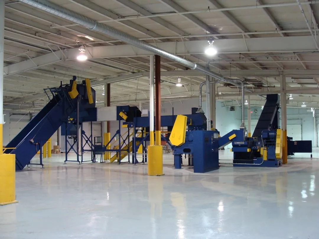 Allegheny complete shredding system line