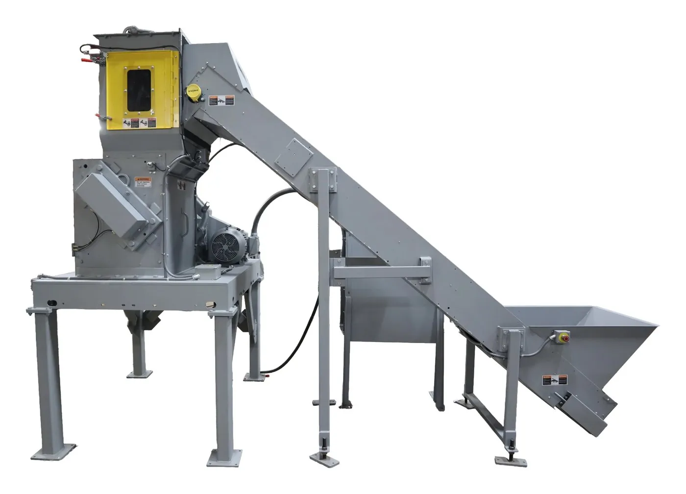 Allegheny Shredders particle-cut industrial shredder