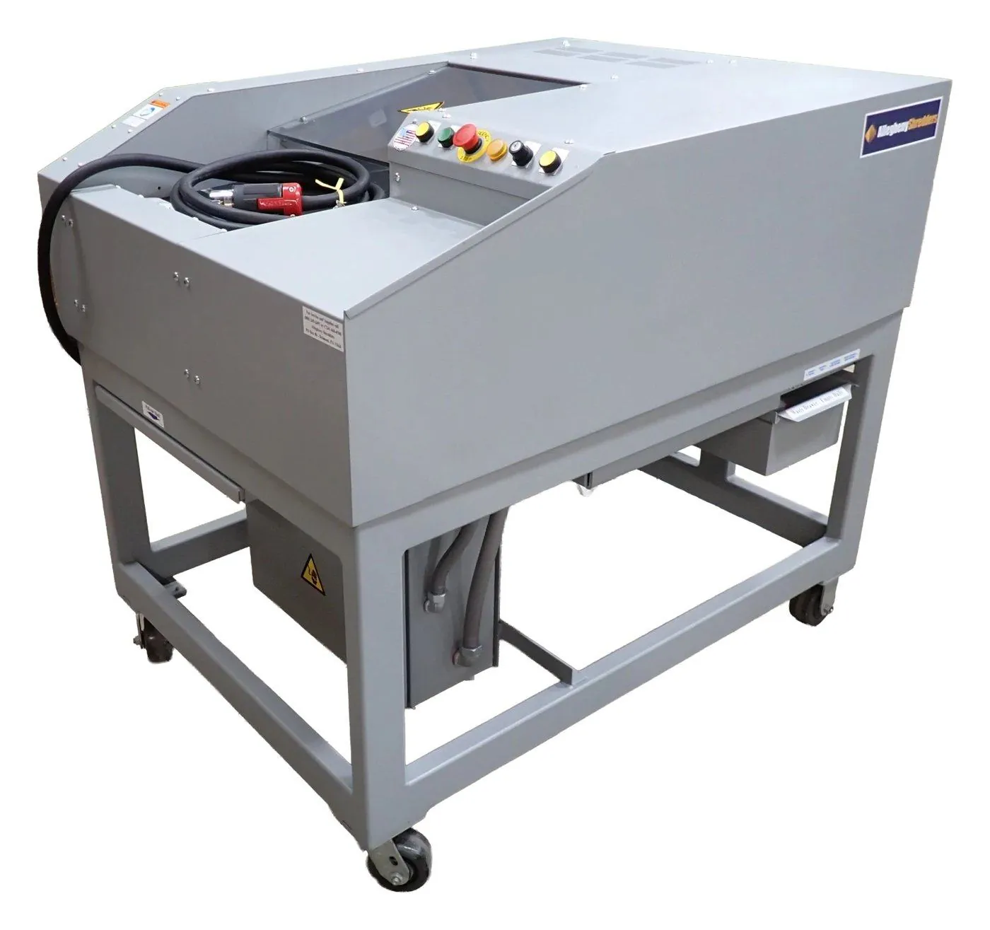 Allegheny Shredders 16-Series cross-cut industrial paper shredder