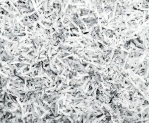 Shredded paper