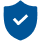 Shield and Checkmark icon